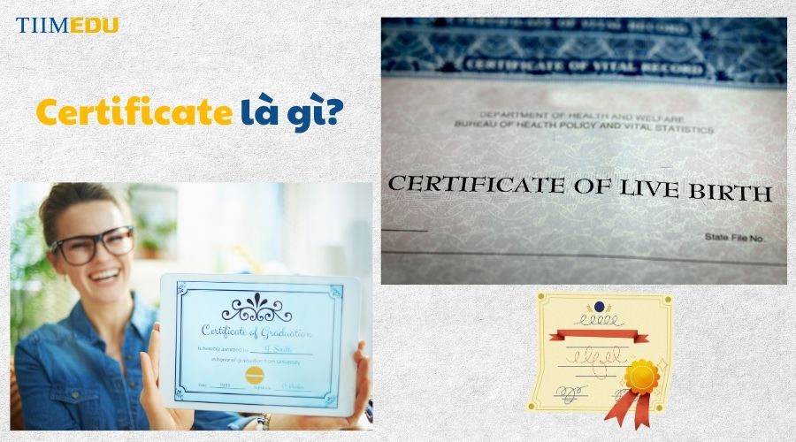 certificate là gì