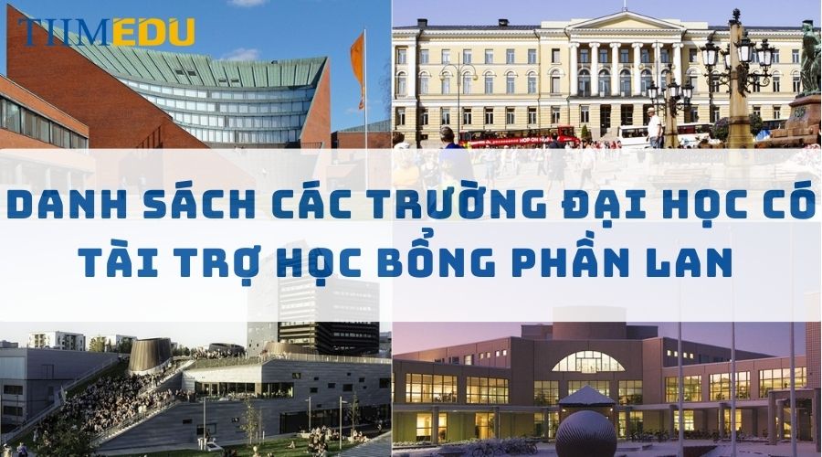 Danh sách các trường đại học có tài trợ học bổng Phần Lan