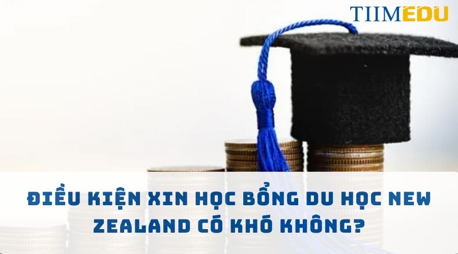 Điều kiện xin học bổng du học New Zealand có khó không?