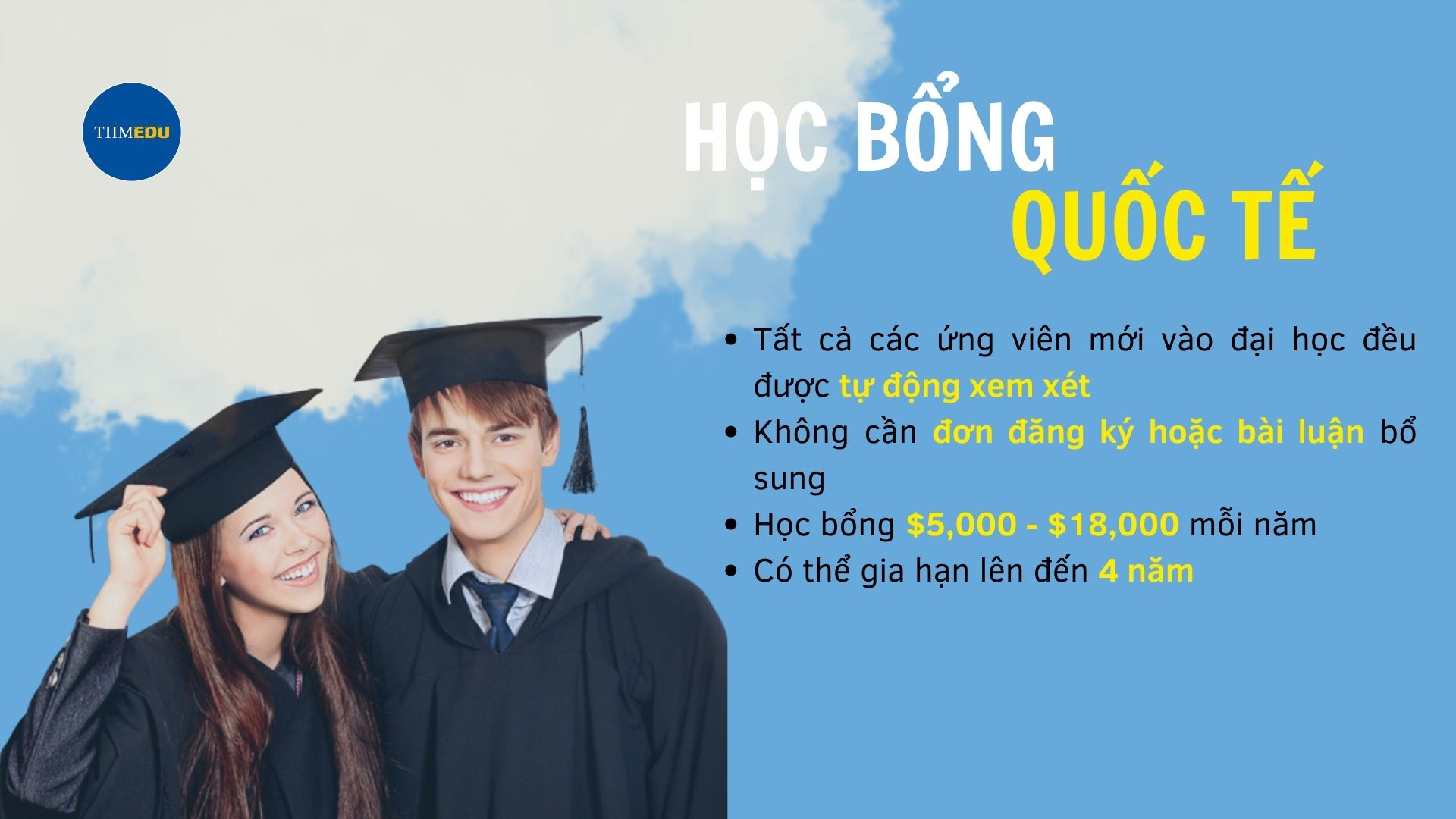 Chương trình học bổng quốc tế 