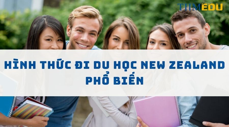 Hình thức đi du học New Zealand phổ biến