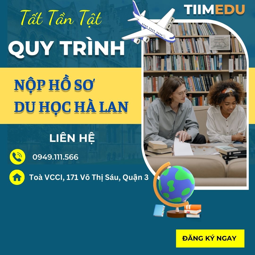 Hướng dẫn nộp hồ sơ du học Hà Lan từ TiimEdu