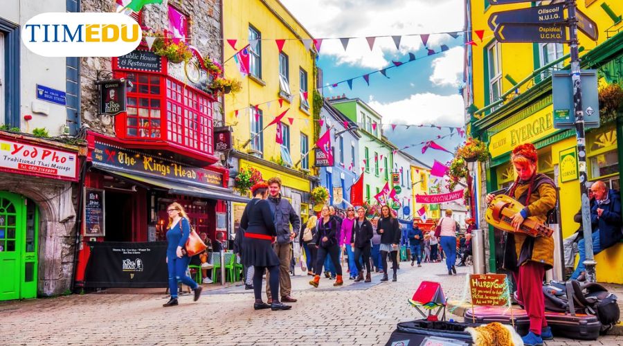 Người Ireland luôn hưởng ứng văn hóa Craic với lối sống thoải mái, vui vẻ