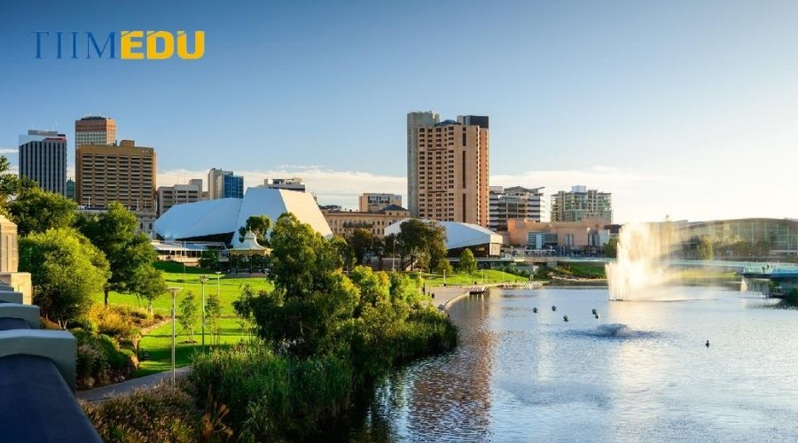 Vị trí của Adelaide