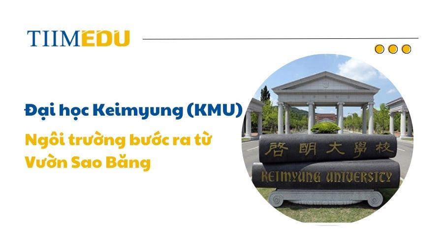  Đại học Keimyung - ngôi trường có khuôn viên đẹp như tranh vẽ