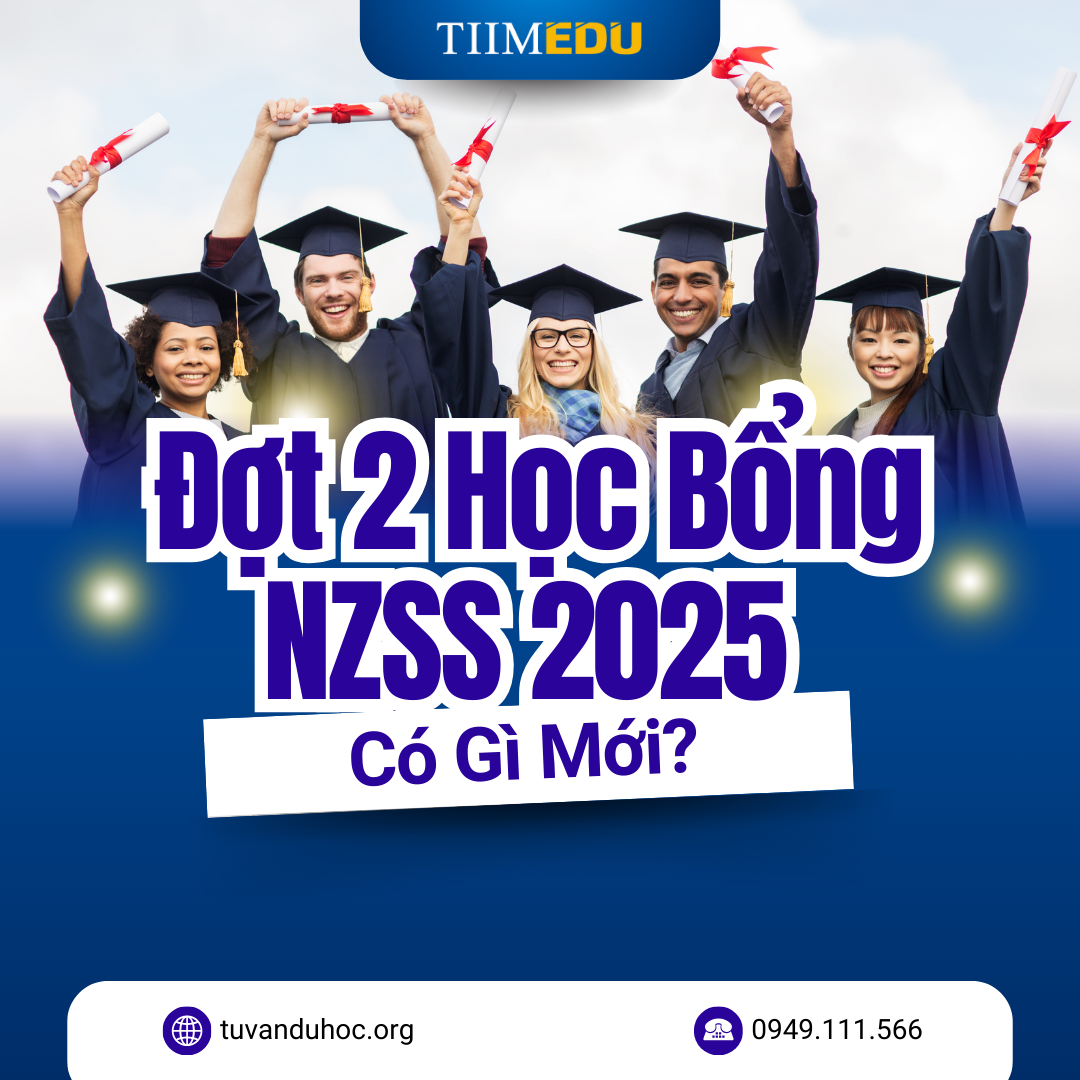 đợt 2 học bổng nzss 2025 có gì mới