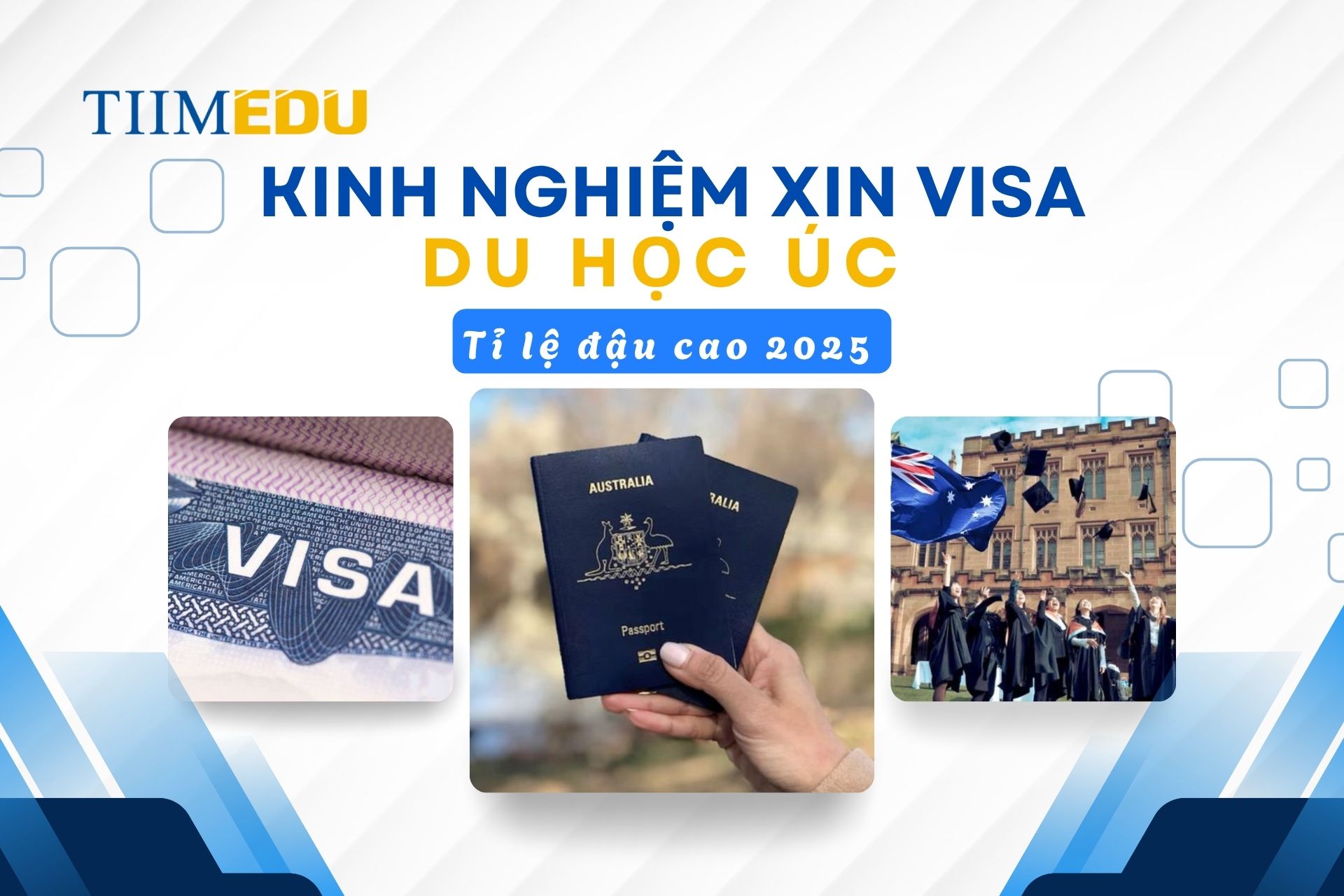 Kinh nghiệm xin visa du học Úc mới nhất 2025