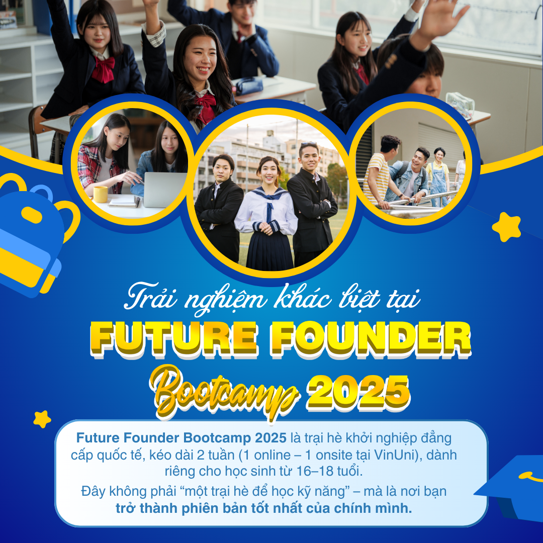 Trải nghiệm khác biệt tại trại hè future founders bootcamp